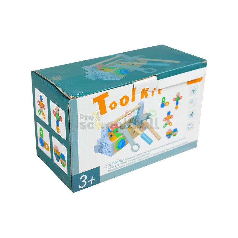 Wooden Tool Kit for Kids (1825) - Preschool mall - Preschool Supplies & Educational Toys