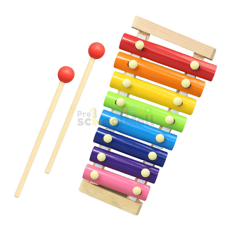 Wooden Hand Knocks The Xylophone (0498)