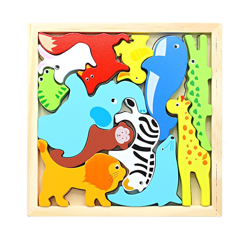 3D Wooden Jigsaw Puzzle Boards