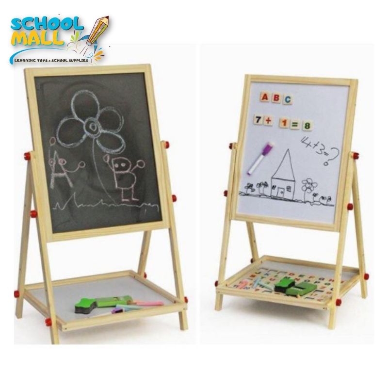 double sided white/black baord