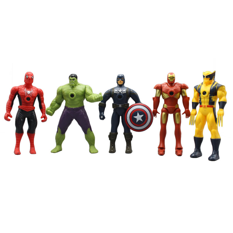 Avengers Action Figures With Projector Function