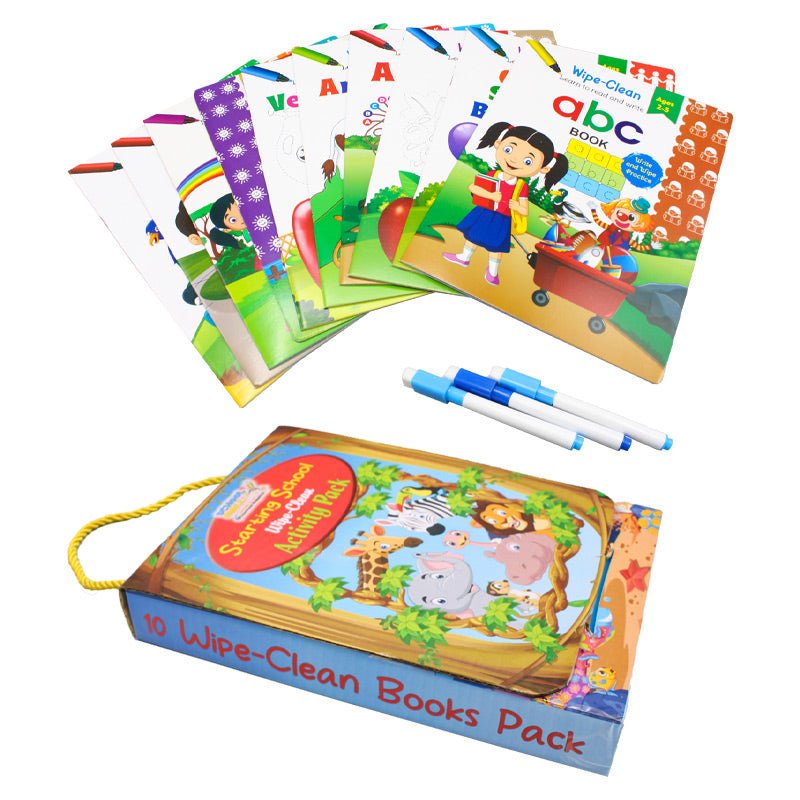 Write & Wipe Books - Preschool mall - Preschool Supplies & Educational Toys