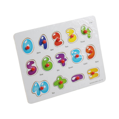 Peg Puzzle Board for Toddlers #02028
