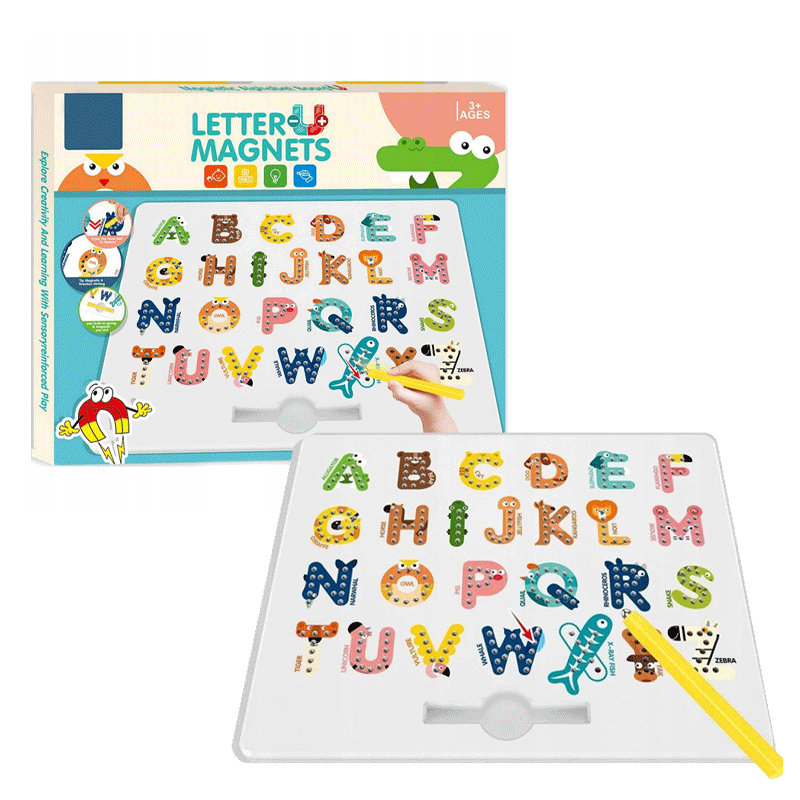 Magnetic Letter Board (1276) – Preschool mall - Preschool Supplies ...