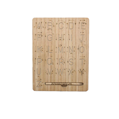 Alphabets Practice Wooden Board