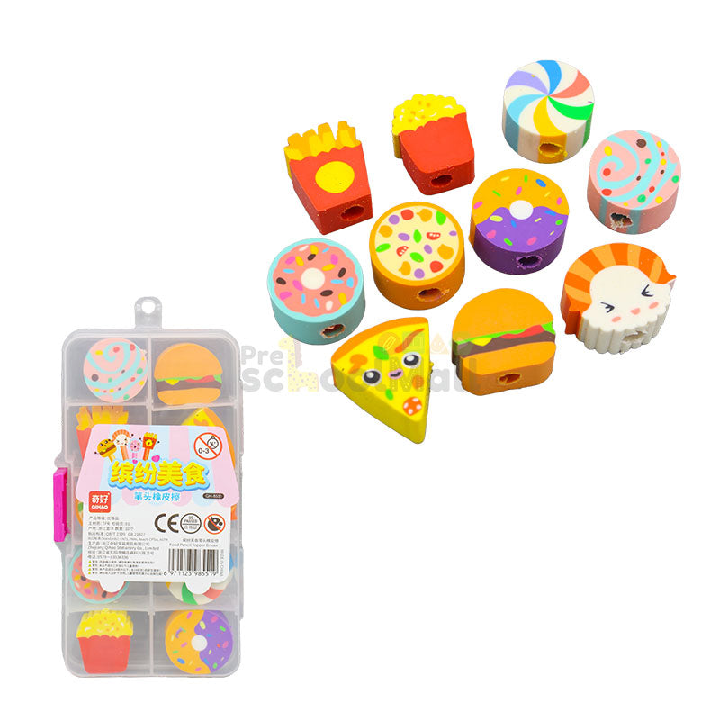 10 Pcs Food Theme Eraser for Children (1600)