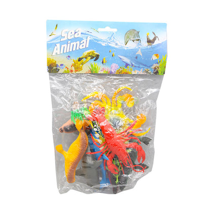 10 Pcs Realistic Sea Animal