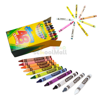 120 Pcs Vibrant Crayon Colors