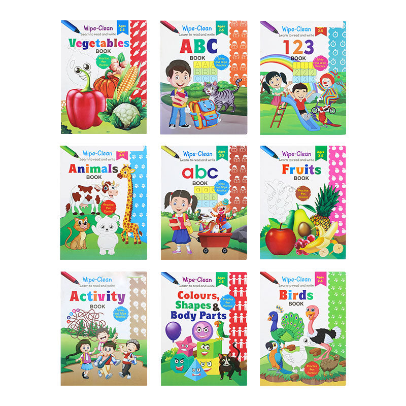 Wipe-Clean Learn to Read & Write Book