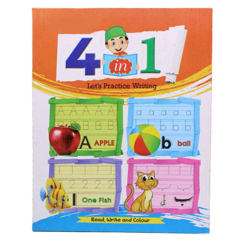 4 in 1 Practice Writing Book