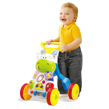2 in 1 Hippo Toddle Push Walker