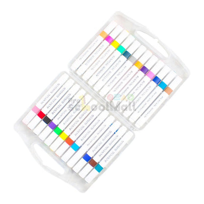 24 Color Acrylic Triangle Markers 2076 - Preschool mall - Preschool Supplies & Educational Toys