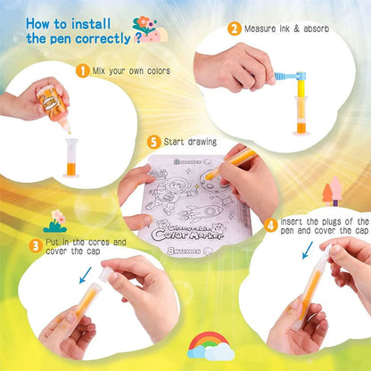 Fill in Changeable Color Marker