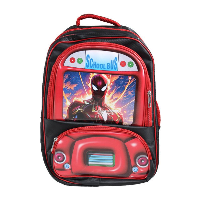 Spiderman School Bus Bag for Kids 16 inch 1250 - Preschool mall - Preschool Supplies & Educational Toys
