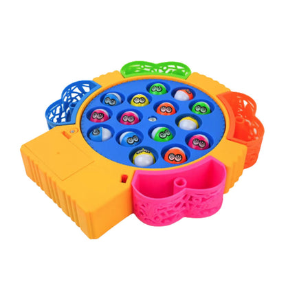 15 Pcs Electric Musical Fishing Game #0742