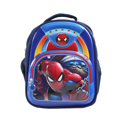 Spider Man Style Cartoon Kids Backpack 13 inch #1899