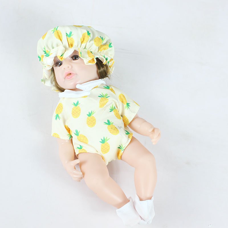 Pineapple Outfit Baby Doll with Matching Hat - Preschool mall - Preschool Supplies & Educational Toys