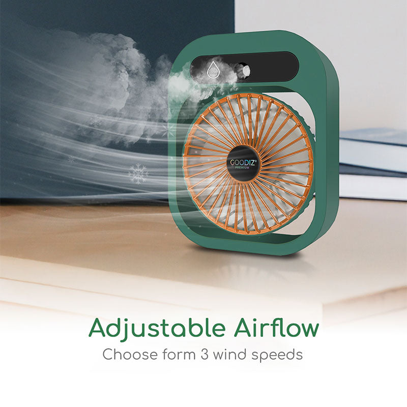 Ice Fog Air Conditioner Desk Fan