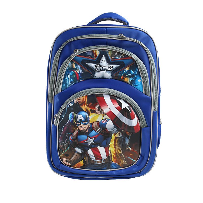 Avengers Embossed School Bag 17 inch (1762) - Preschool mall - Preschool Supplies & Educational Toys