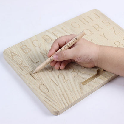 3 in 1 Practice Wooden Board Double Sided
