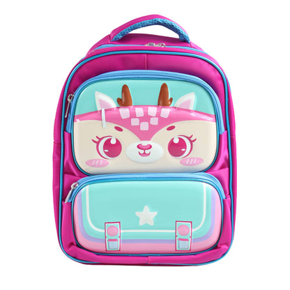 Cute Animal Embossed Bag for Kids (Pink) #2032