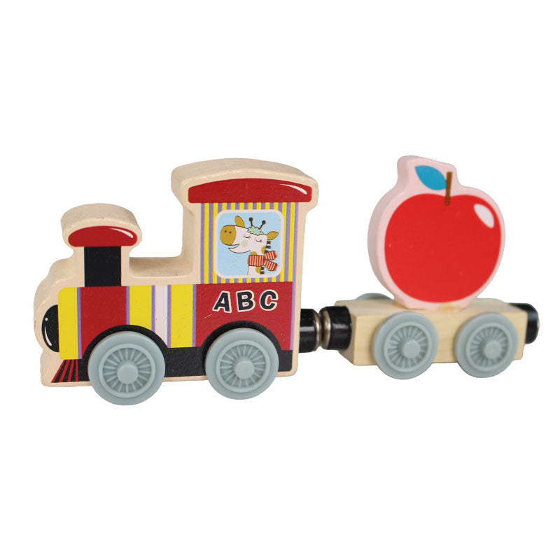 Wooden Magnetic Fruits Little Train 11 Pcs #1861