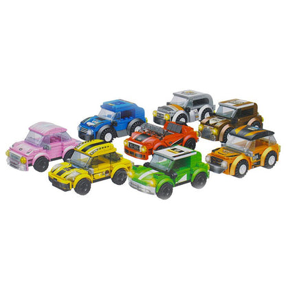 DIY Puzzle Blocks City Series Cars Collection - Preschool mall - Preschool Supplies & Educational Toys
