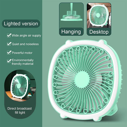 Portable Air Fan with Led Light