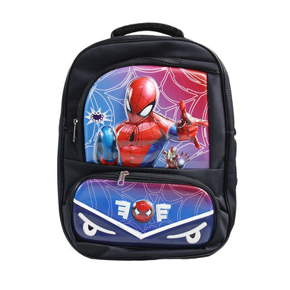 Spiderman Style Cartoon Kids Backpack 15 inch 2899 - Preschool mall - Preschool Supplies & Educational Toys