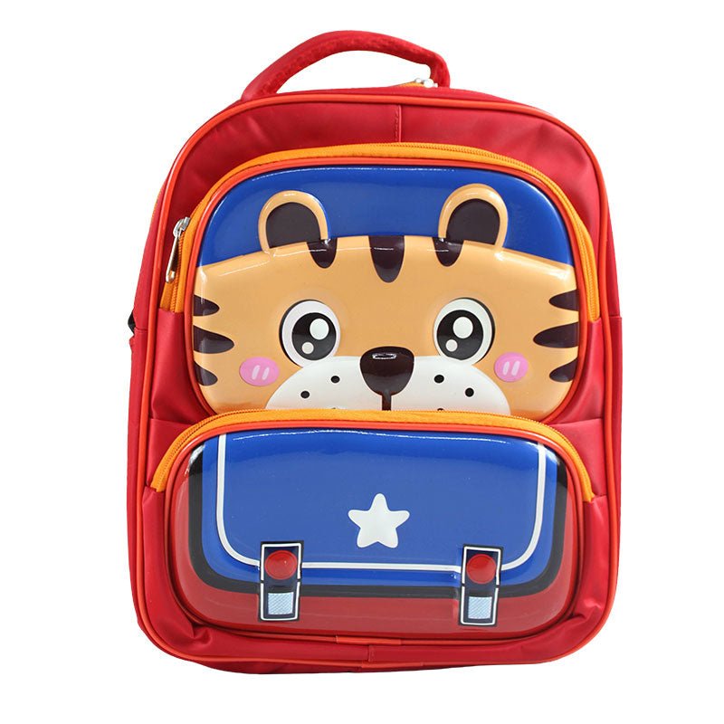 Cute Animal Embossed Bag for Kids 14 inch (Red) 2032 - Preschool mall - Preschool Supplies & Educational Toys