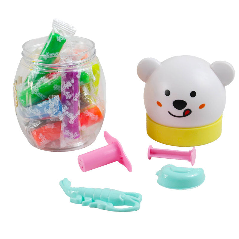 Bear Clay Dough 12 Pcs for Kids #0747