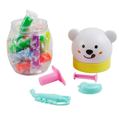 Bear Clay Dough 12 Pcs for Kids #0747