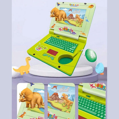 Dinosaur Puzzle Learning Laptop for Kids