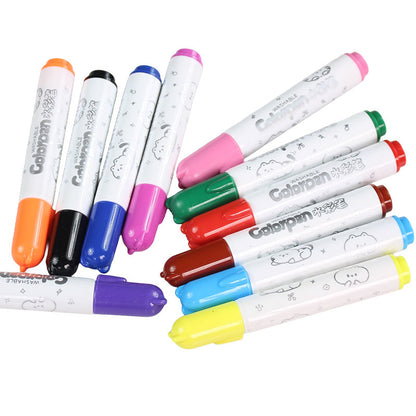 Washable Color Markers Set 24 Pcs with Storage Case