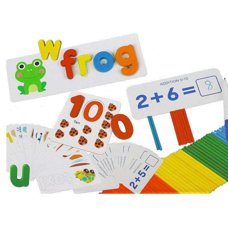 Spelling and Mathematics Game Set 2 in 1