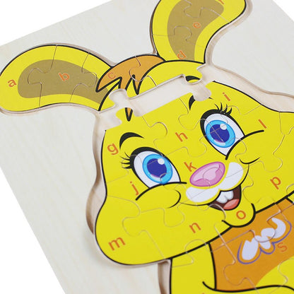 26 Pcs Letters Puzzle Animal Board 2024 - Preschool mall - Preschool Supplies & Educational Toys
