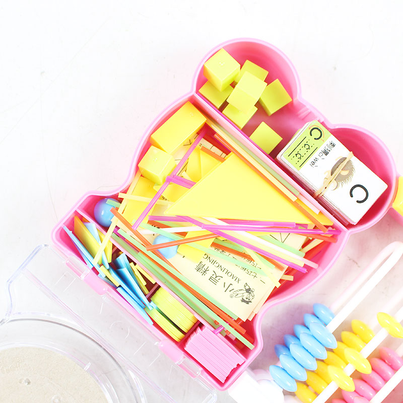 Math Material Set Abacus Counting Number Toy
