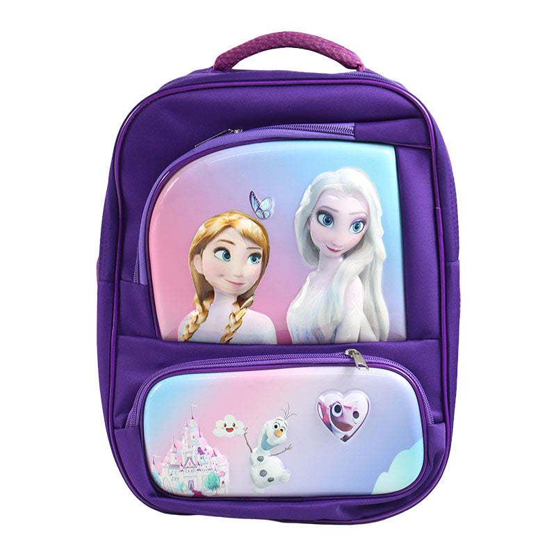 Frozen Style Cartoon Kids Backpack 15 inch #2899
