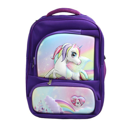 Unicorn Style Cartoon Kids Backpack 15 inch 2899 - Preschool mall - Preschool Supplies & Educational Toys