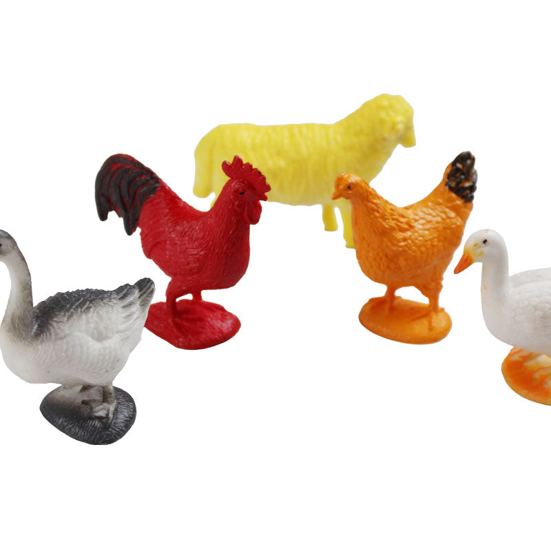 Farm Animals World for Kids 8 Pcs