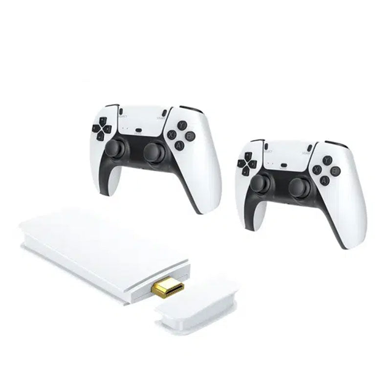 4K Game Stick with Dual 2.4G Wireless Controllers – 20000 Games