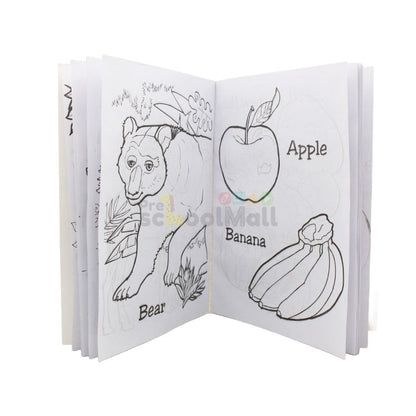 3 in 1 My First Coloring Book Animals, Fruits & Vegetables