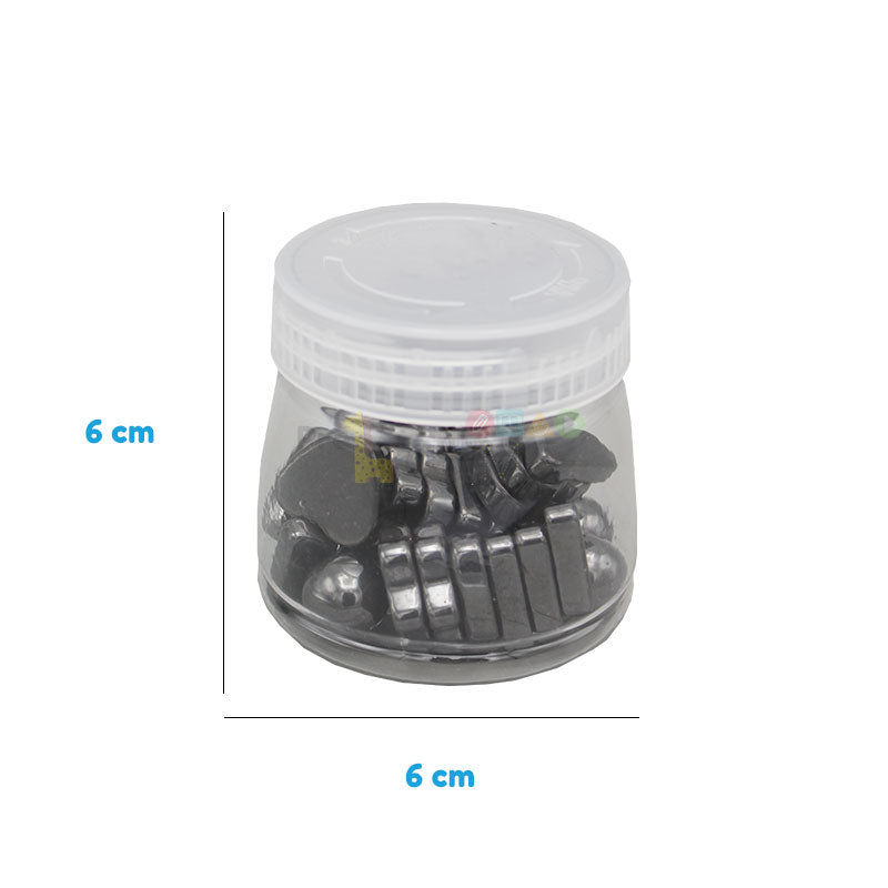 30 Pcs Magnet Shapes Jar