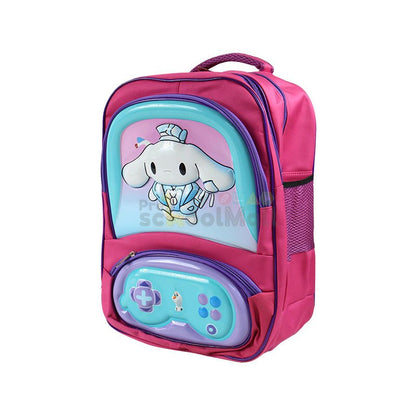 3D Embossed Cinnamoroll Trendy School Bag 16 inch 3290 - Preschool mall - Preschool Supplies & Educational Toys