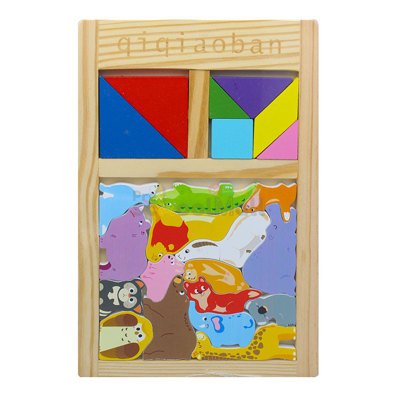 3D Tangram Board Puzzles Games