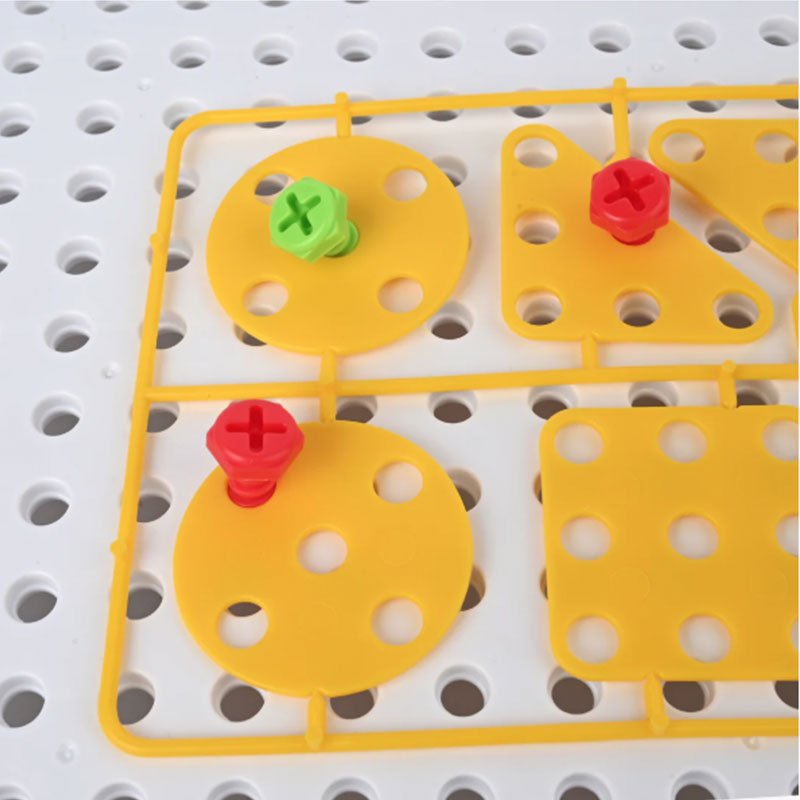 Puzzle Magic Plate DIY Education toy for kids 144 Pcs - Preschool mall - Preschool Supplies & Educational Toys
