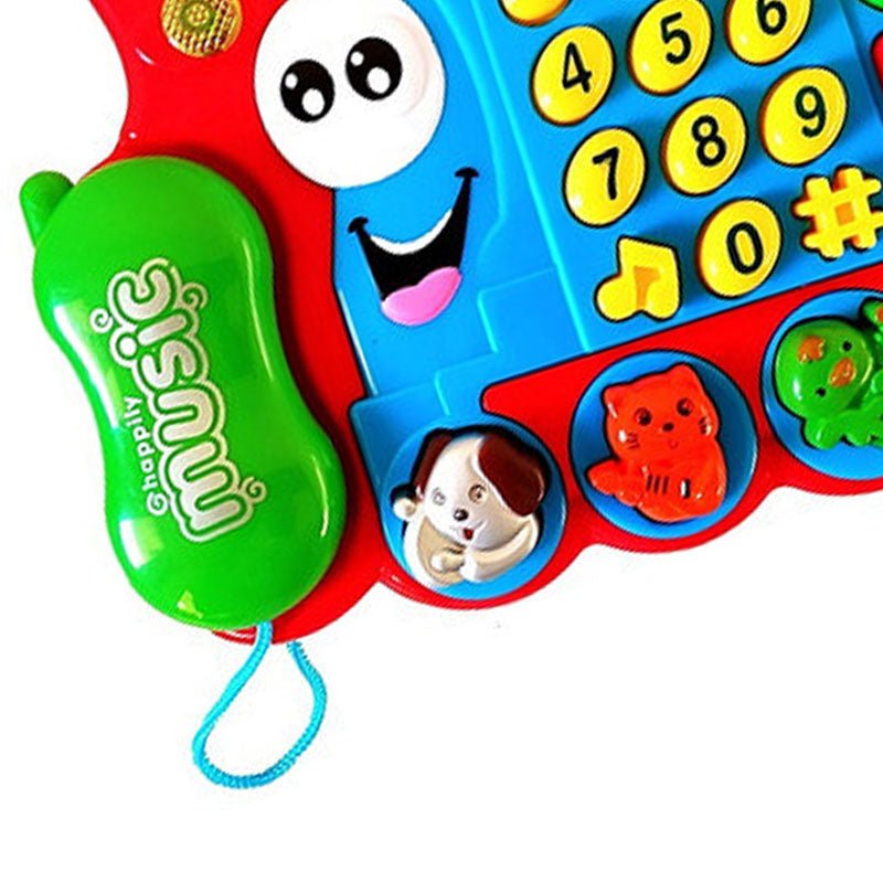 Train Phone With Music and Light - Preschool mall - Preschool Supplies & Educational Toys