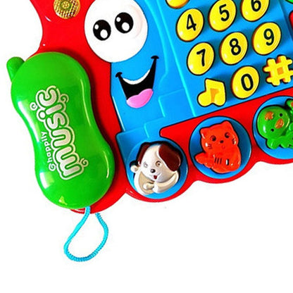 Train Phone With Music and Light - Preschool mall - Preschool Supplies & Educational Toys