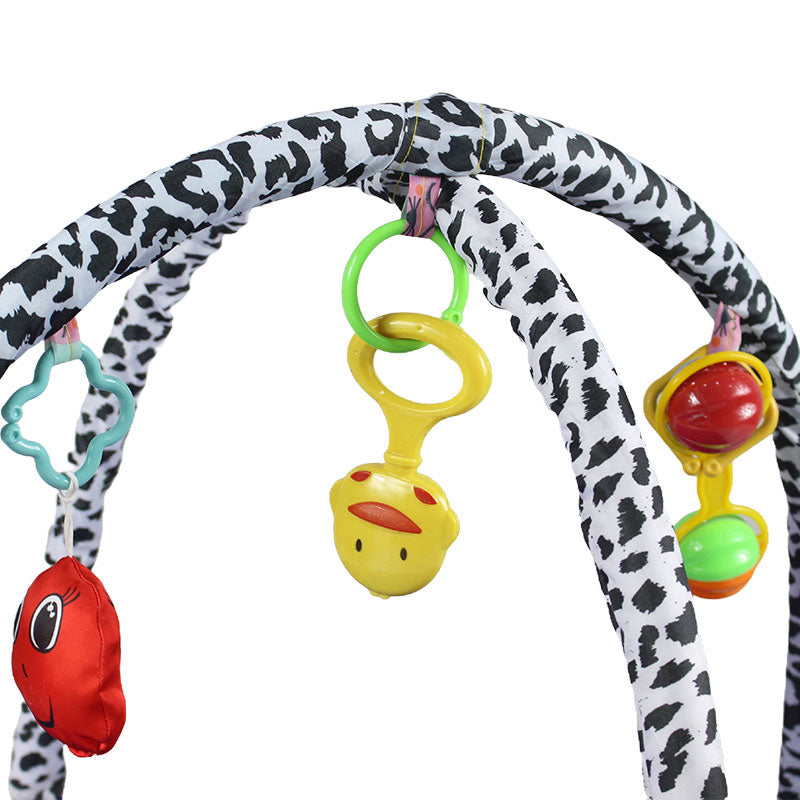 Baby Play Gym Mat with Hanging Rattles