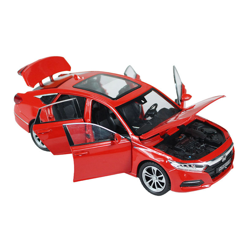 DIE-CAST Simulation Sound and Light Pull Back Car (Accord)